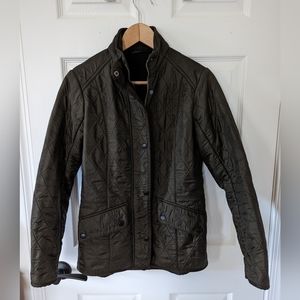 Barbour Calvary Polarquilt Jacket Women US 6 UK 10